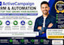 setup activecampaign crm abandoned cart automation subscriber segmentation tag